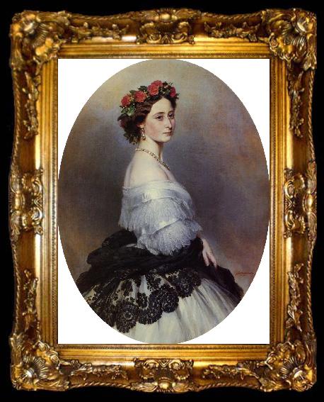 framed  Franz Xaver Winterhalter Princess Alice, ta009-2